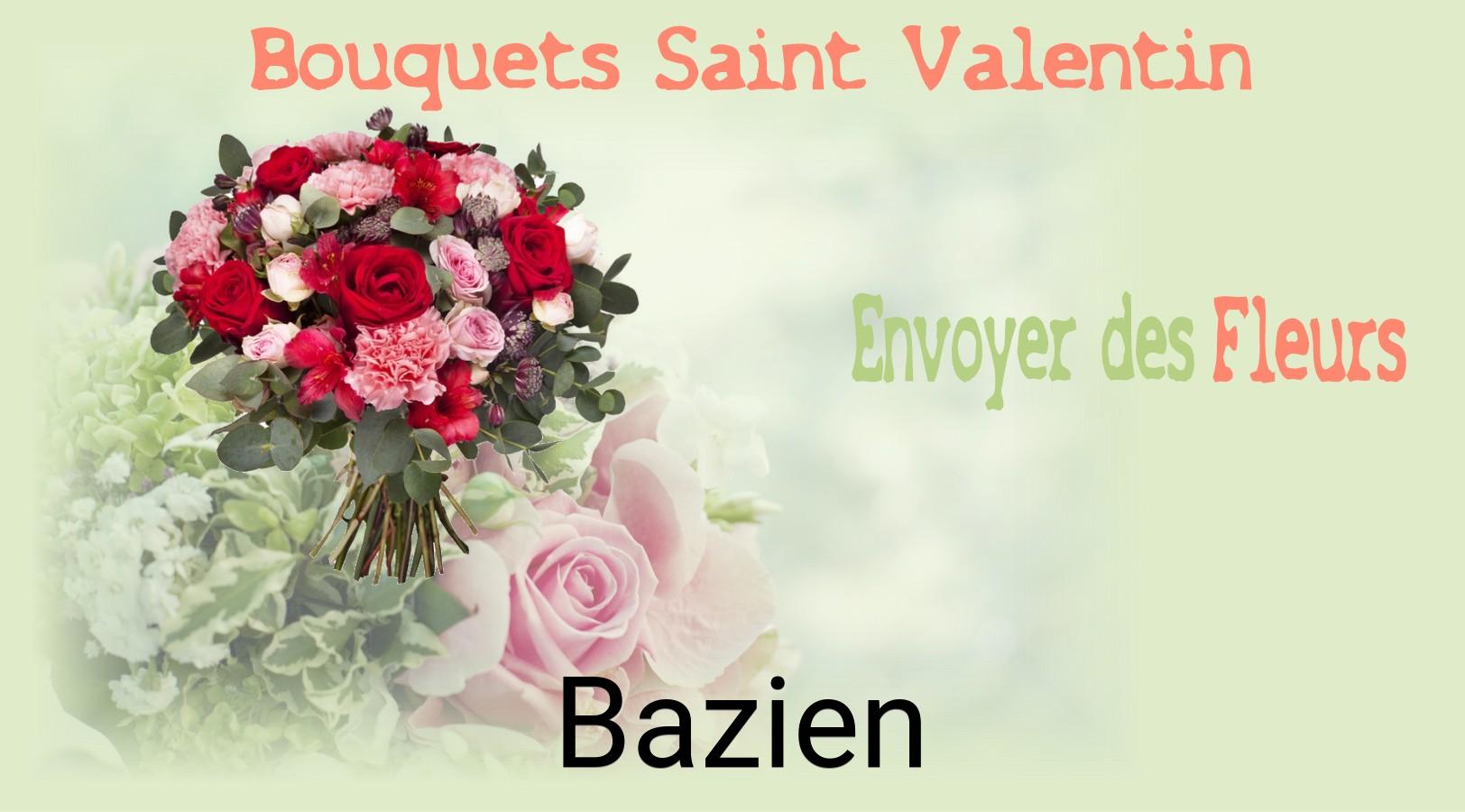Roses de Saint-Valentin livrées à Bazien